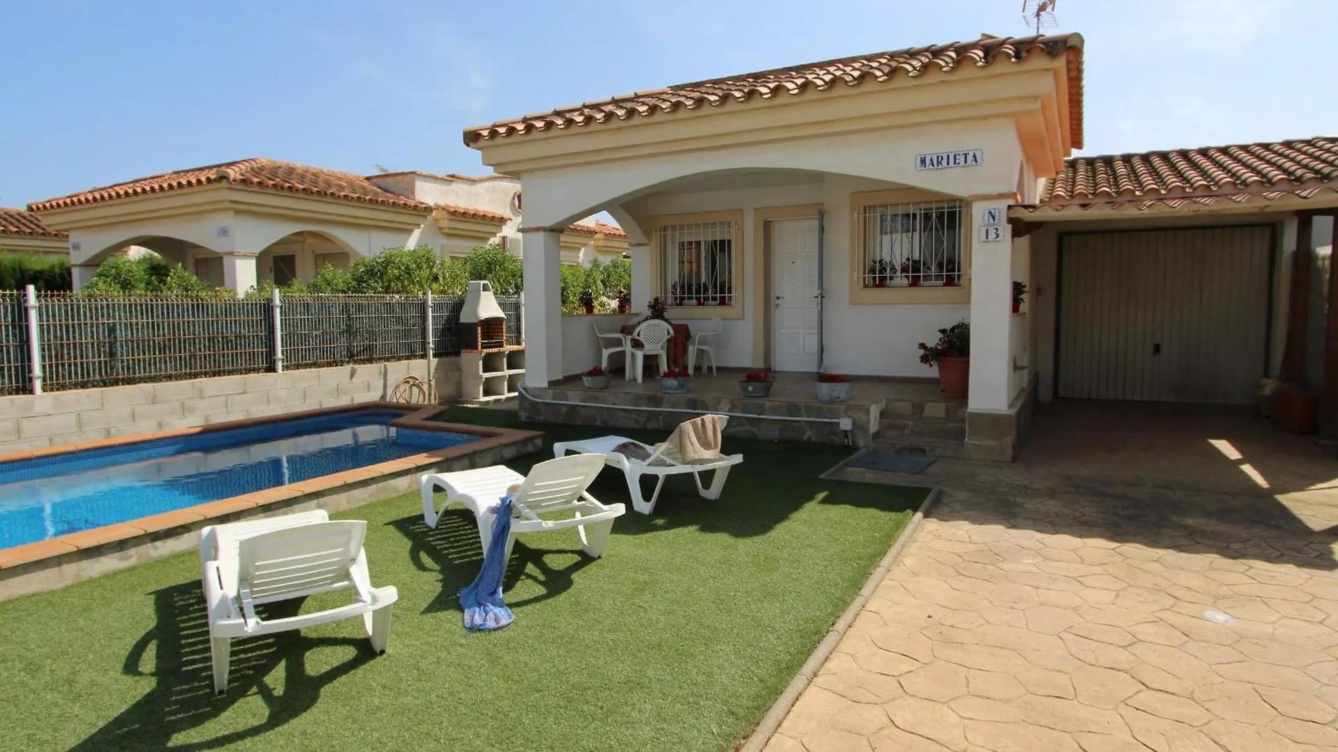 Prázdninový dům Casa Cerca Del Mar Con Piscina Privada, Wifi, Aire Opcional, Mascotas Bienvenidas, Playa Para Perros. - Es-184-55 Riumar